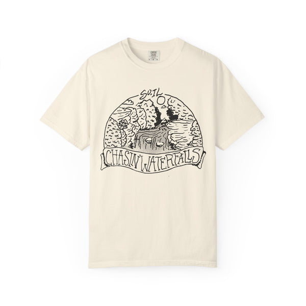 Chasin' Waterfalls- Comfort Colors Heavyweight Style T-Shirt