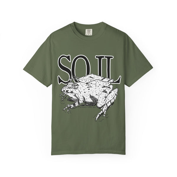 SO IL Frog- Comfort Colors Heavyweight Style T-Shirt