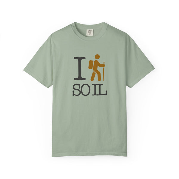 I Hike So IL- Comfort Colors Heavyweight Style T-Shirt