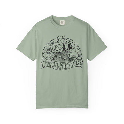 Chasin' Waterfalls- Comfort Colors Heavyweight Style T-Shirt