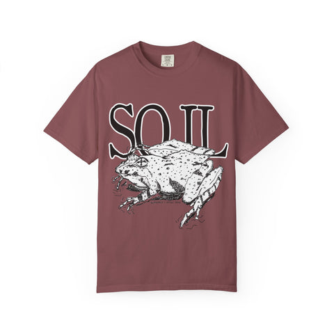 SO IL Frog- Comfort Colors Heavyweight Style T-Shirt